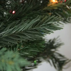 7.5' Pre-Lit Slim Vermont Fir Instant Shape Artificial Christmas Tree - Multi-Color Dura-Lit Lights -Christmas Decoration Store tmastgijxhcluzfudgxxtklhnxivymcp 25476.1667685865