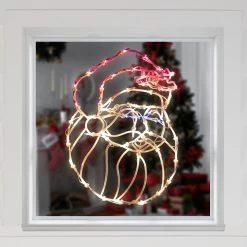 18" Lighted Santa Claus Christmas Window Silhouette Decoration -Christmas Decoration Store tuxywwelysxbhsnnzalygl7edb9azwge 87873.1667489945