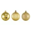 100ct Vegas Gold Shatterproof 3-Finish Christmas Ball Ornaments 2.5" (60mm) -Christmas Decoration Store u1nghnnf44tjlc3qjddighx5eujdp8cf 54937.1667489761