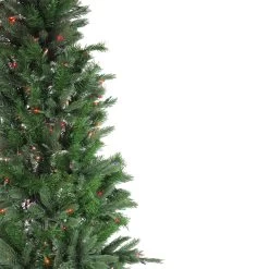 9.5' Pre-Lit Slim Vermont Fir Artificial Christmas Tree - Multicolor Dura-Lit Lights 8 9.5' Pre-Lit Slim Vermont Fir Artificial Christmas Tree - Multicolor Dura-Lit Lights -Christmas Decoration Store vickerman c102087 2 32508.1667662745