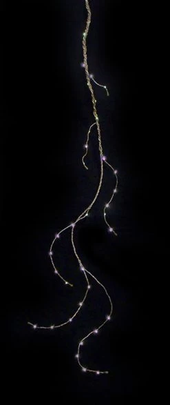 36 Purple LED Angel Tear Drop Branch Christmas Lights - 4.3 Ft Silver And Bronze Wire -Christmas Decoration Store vxdbpuk7m9xiqvfhvnvgzesf1tvcla0c 33743.1667662723