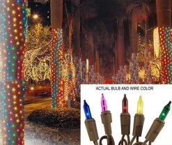 2' X 8' Multi-Color Mini Christmas Net Style Tree Trunk Wrap Christmas Lights - Brown Wire -Christmas Decoration Store w8uaqqp90s1bnf4sd6i001pior9ar0kx 15892.1667657899