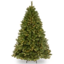 6.5’ Pre-Lit Winchester Pine Artificial Christmas Tree - Clear Lights