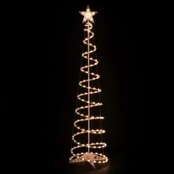 Set Of 3 Clear Lighted Spiral Christmas Trees - 3', 4', And 6' -Christmas Decoration Store ys massstand s m201 70829.1667530467