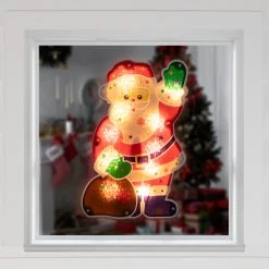 13" Red And White Lighted Holographic Santa Claus Christmas Window Silhouette Decoration -Christmas Decoration Store zmfxuin7pmcfrz6pg6nnpuyg9vwckytl 10249.1667569954