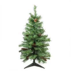 3' Medium Dakota Pine Artificial Christmas Tree, Unlit